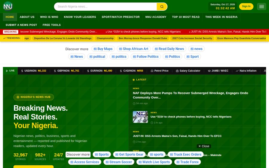Nigeria News Update (NNU)