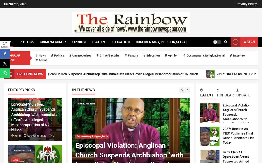 The Rainbow Newspaper